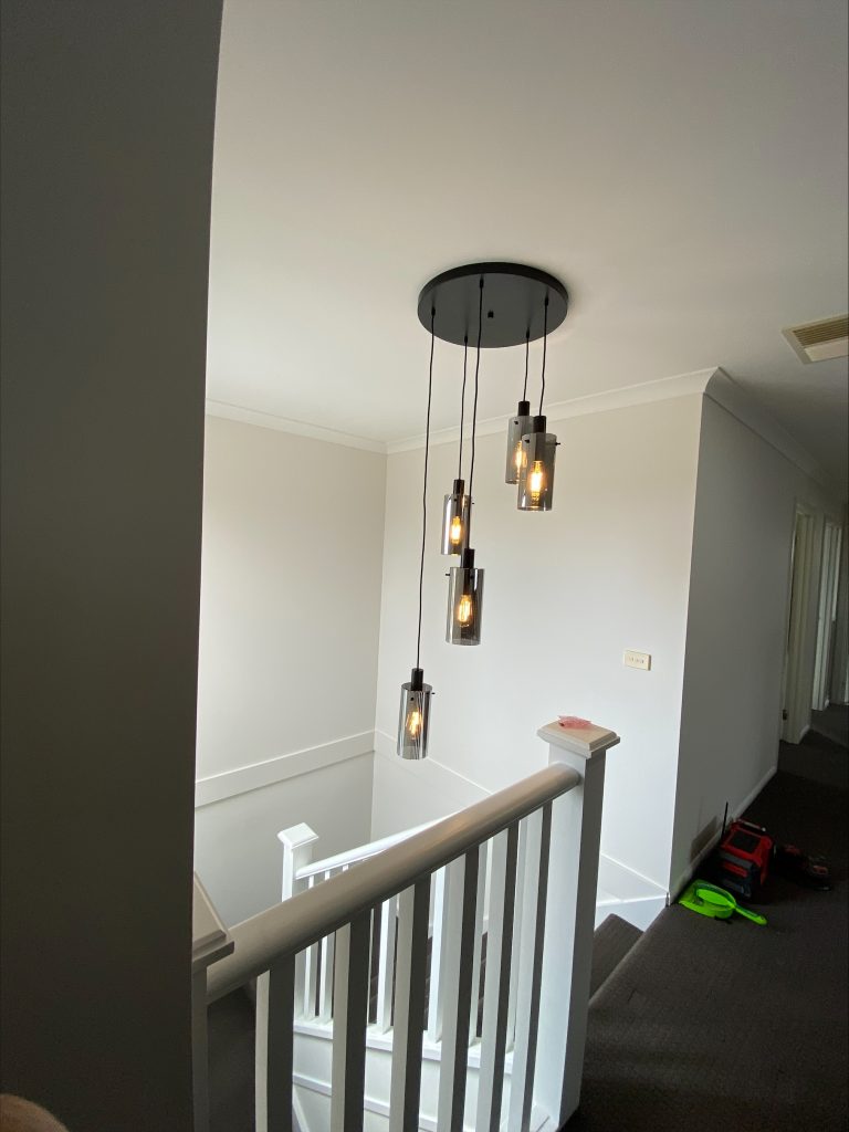 pendant light installation