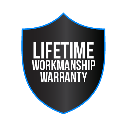lifetime workmanship warranty badge